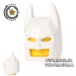 LEGO Batman Mask Angular Ears White