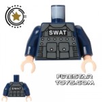 LEGO Mini Figure Torso Bulletproof Vest SWAT