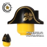 LEGO Pirate Captain Bicorne Gold Pattern