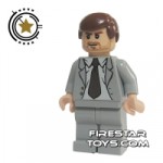 LEGO Indiana Jones Mini Figure Indiana Jones Gray Suit