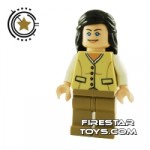 LEGO Indiana Jones Mini Figure Marion Ravenwood Tan Outfit