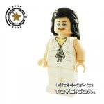 LEGO Indiana Jones Mini Figure Marion Ravenwood White Outfit