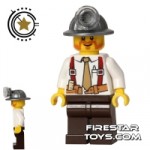 LEGO City Mini Figure Miner Chief