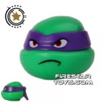 LEGO Mini Figure Heads Teenage Mutant Ninja Turtles Donatello