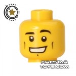 LEGO Mini Figure Heads Wide Grin