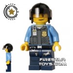 LEGO City Mini Figure Undercover Elite Police Officer 3