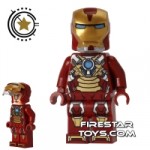 LEGO Super Heroes Mini Figure Iron Man Heart Breaker Armour