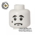 LEGO Mini Figure Heads Sad Clown
