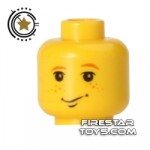 LEGO Mini Figure Heads Ron Weasley Freckles