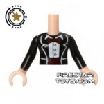 LEGO Friends Mini Figure Torso Formal Jacket and Bow Tie