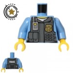 LEGO Mini Figure Torso Police Shirt and Utility Vest
