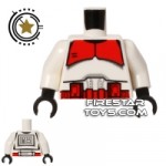 LEGO Mini Figure Torso Shock Trooper Armour