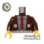 LEGO Mini Figure Torso Red Indian Tribal Outfit
