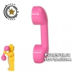 LEGO Telephone Handset Dark Pink