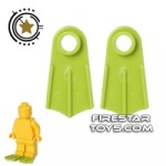 LEGO Flippers Lime Pair
