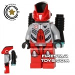 LEGO Galaxy Squad Mini Figure Robot Sidekick with Jet Pack Red