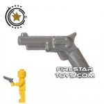 LEGO Gun Revolver Flat Silver