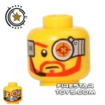 LEGO Mini Figure Heads Galaxy Squad Max Solarflare