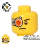 LEGO Mini Figure Heads Galaxy Squad Solomon Blaze