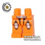 LEGO Mini Figure Legs Galaxy Squad Armour Orange
