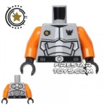 LEGO Mini Figure Torso Galaxy Squad Armour Orange