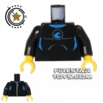 LEGO Mini Figure Torso Surfer Wetsuit