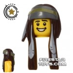 LEGO Hair Tonto Feathers and Bandana