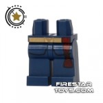 LEGO Mini Figure Legs Cavalry Uniform Dark Blue