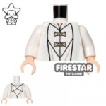 LEGO Mini Figure Torso Saruman White Robe