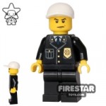 LEGO City Mini Figure Police City Uniform Scowl