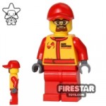 LEGO City Mini Figure Monster Truck Mechanic Safety Goggles
