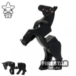 LEGO Animals Mini Figure Horse Moveable Back Legs Black