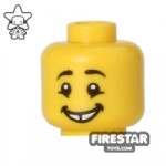 LEGO Mini Figure Heads Smile Gap Tooth