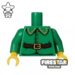 LEGO Mini Figure Torso Holiday Elf