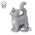 LEGO Animals Mini Figure Cat Gray
