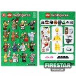 LEGO Minifigures Series 11 Collectable Leaflet