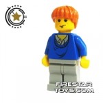 LEGO Harry Potter Mini Figure Ron Blue Jumper