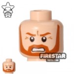 LEGO Mini Figure Heads Obi-Wan Kenobi Frown