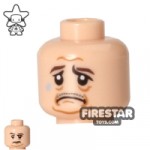 LEGO Mini Figure Heads Crying Tear