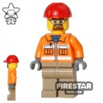LEGO City Mini Figure Construction Site Manager