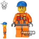 LEGO City Mini Figure Coast Guard City Rescuer