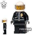 LEGO City Mini Figure Police City Suit and Helmet
