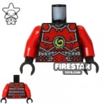 LEGO Mini Figure Torso Ninjago Red Armour