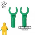 LEGO Mini Figure Hands Pair Green