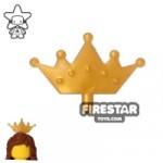 LEGO Crown Tiara Pearl Gold