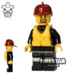 LEGO City Mini Figure  Fire Life Jacket 1