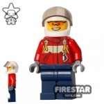 LEGO City Mini Figure Fire Plane Pilot