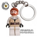 LEGO Star Wars Mini Figure Clone Wars Obi-Wan Kenobi Key Chain
