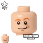 LEGO Mini Figure Heads Fred/George Weasley