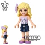 LEGO Friends Mini Figure Danielle Lavender Top